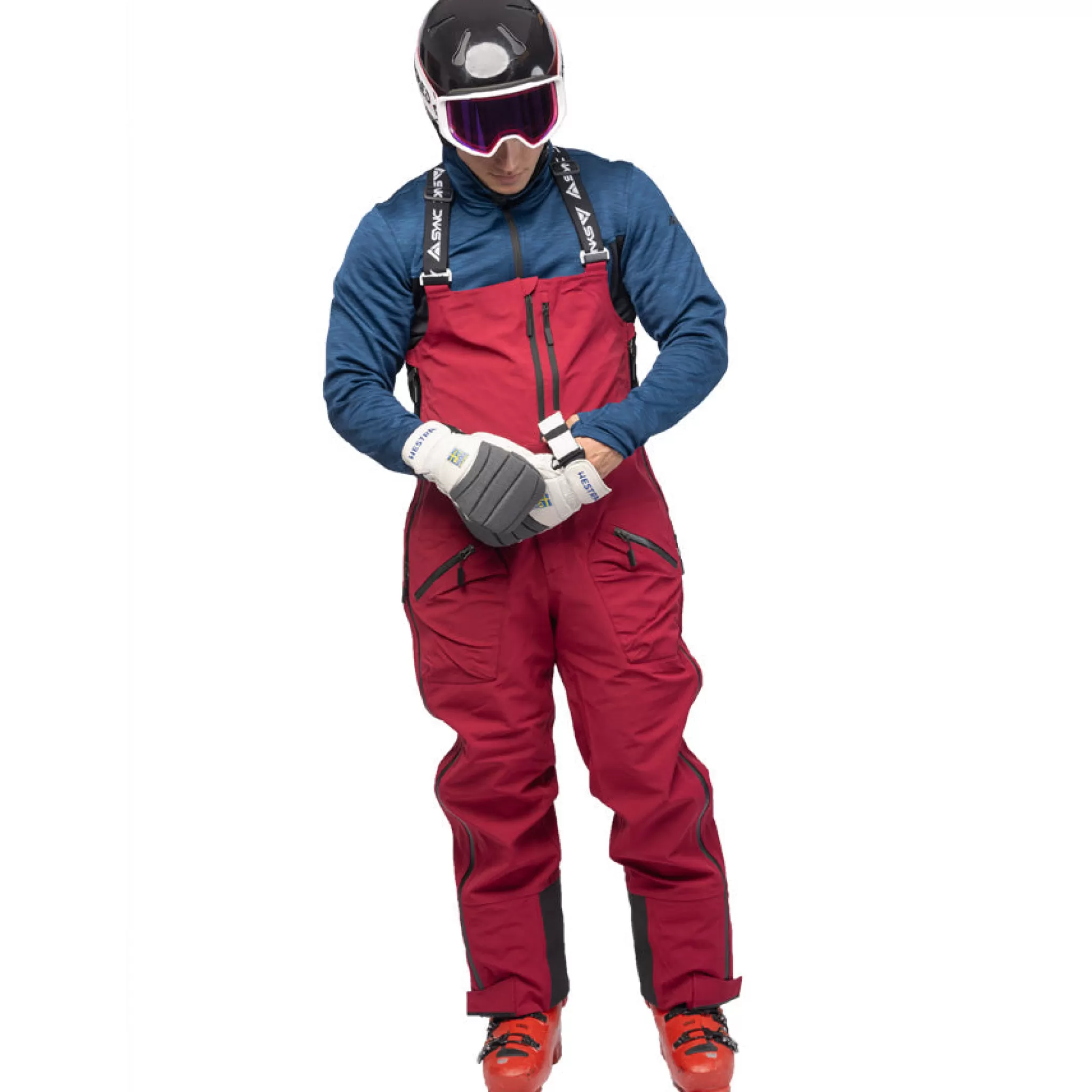 SYNC Performance Men'S Headwall Stretch Shell Bib Ski Pant | | Ski Pants