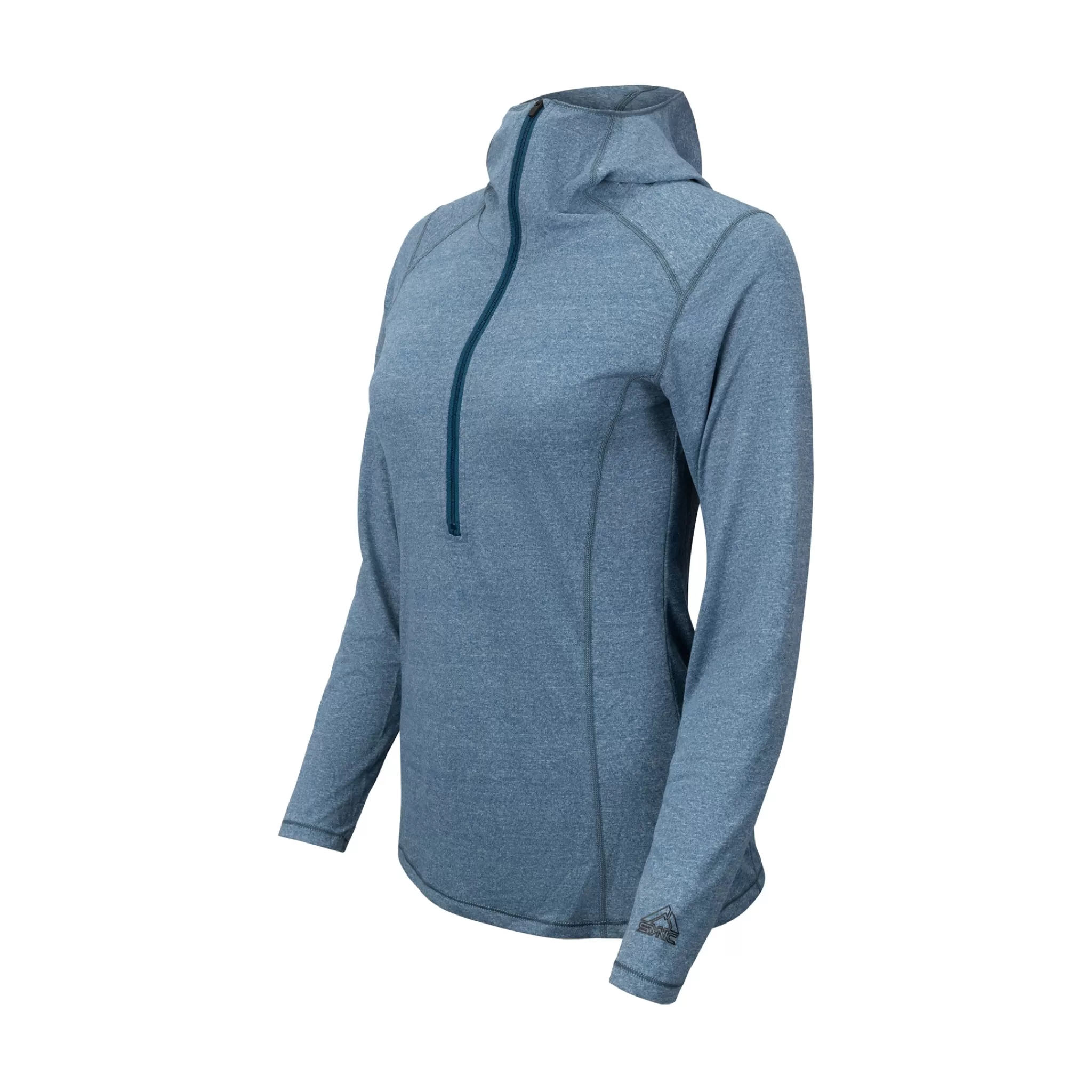 SYNC Performance Women'S 1/2 Zip Hooded Long Sleeve | Base Layer | | Layers + Vests